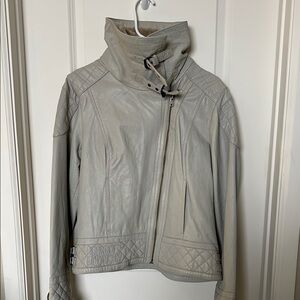 Women’s Harley-Davidson Grey/Taupe Leather Jacket L